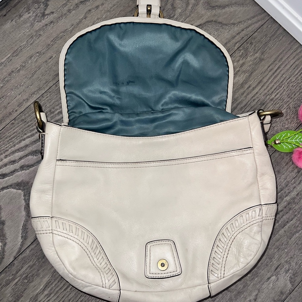 🍒 Vintage Coach Poppy Whipstitch Hobo Bag - Picture 11 of 14